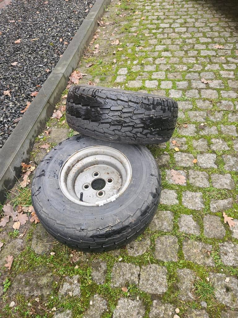 Banden en Velgen Set - 20.5/8.0-10, Gebruikt, 16 inch, Banden en Velgen, 205 mm