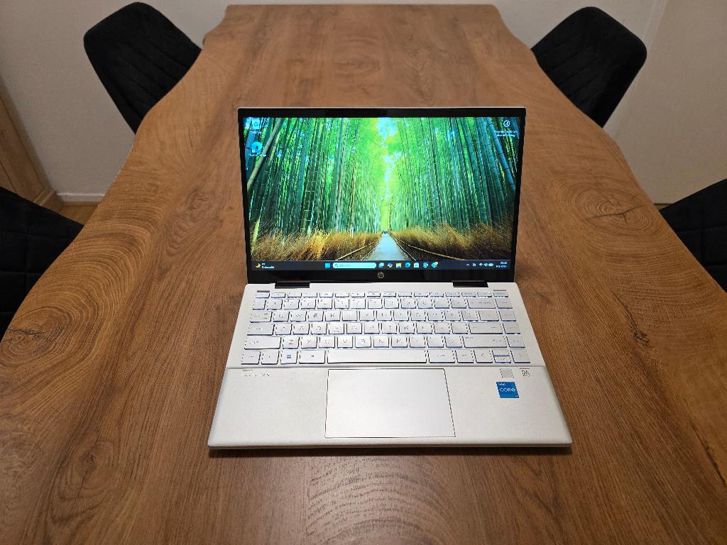 14 inch HP notebook met touchscreen - i3/4GB/128GB, Gebruikt, 2 tot 3 Ghz, Qwerty, Ophalen of Verzenden