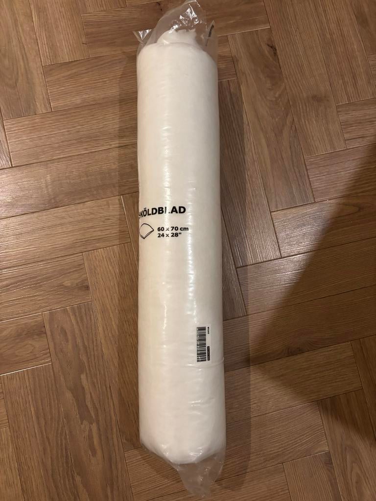 Nieuw IKEA Skoldblad Kussen 60x70cm, Ophalen of Verzenden, Nieuw, Wit, Rechthoekig