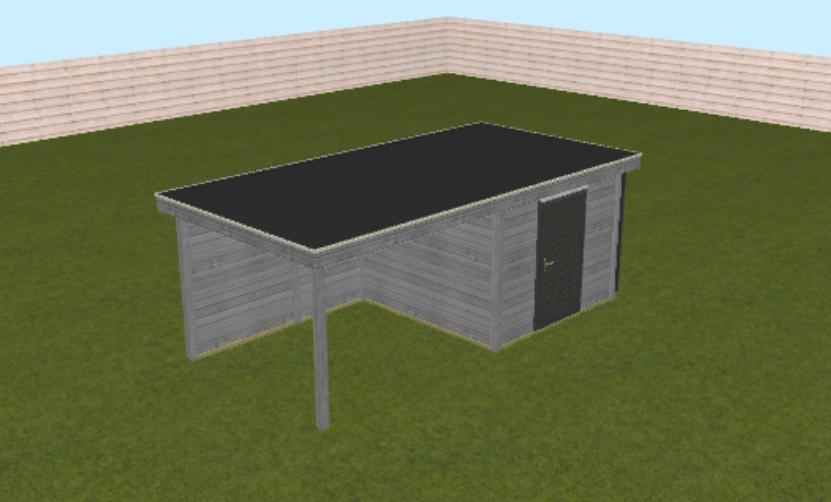 Lugarde Maatwerk 626 x 300 cm, 200 tot 400 cm, Tuinhuis, Nieuw, Ophalen of Verzenden