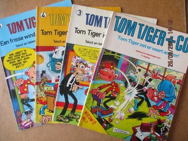 adv3773 tom tiger en co, Boeken, Stripboeken, Eén stripboek, Ophalen, Gelezen