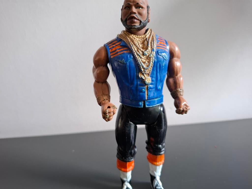 Vintage A-Team Mr. T Figuur ba galoob, Ophalen of Verzenden, Gebruikt