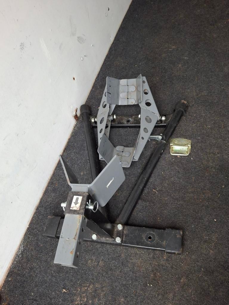 Weg motor klem - Motorfiets transport standaard, Ophalen of Verzenden, Gebruikt