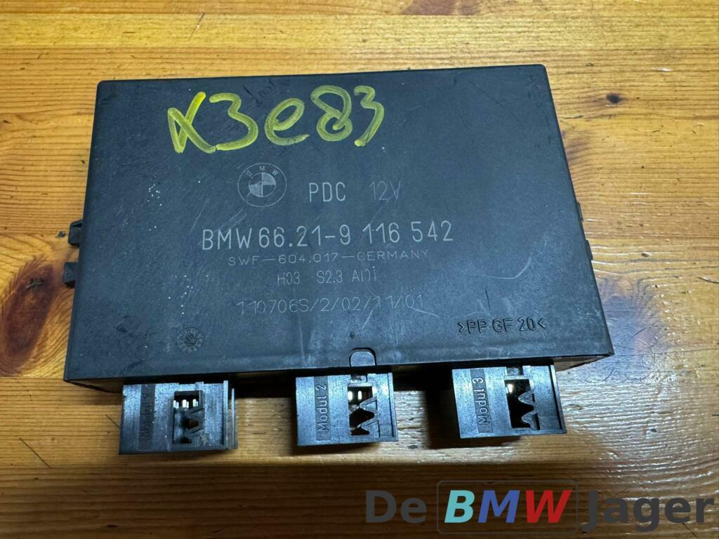 PDC-module BMW X5 E53 X3 E83 5- 7- serie E38 E39 66219116542, Gebruikt, Ophalen of Verzenden, BMW