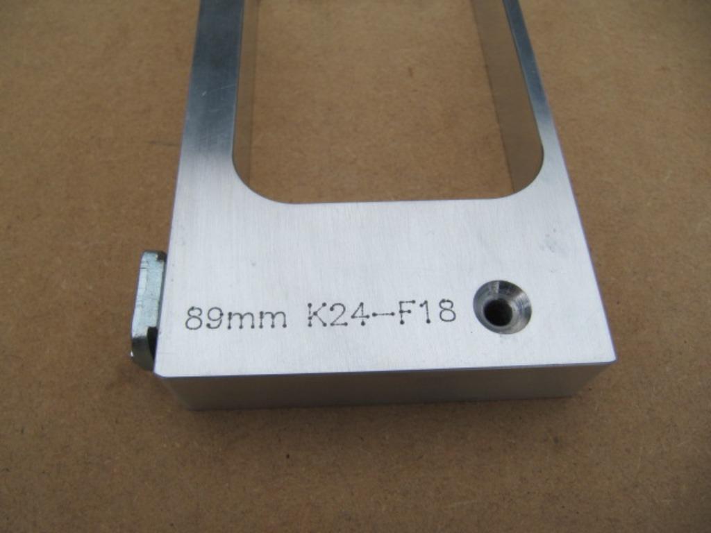 Set alu freesmal scharnieren set 4x 89x89 + rail -vernieuwd-, Doe-het-zelf en Verbouw, Gereedschap | Handgereedschap, Verzenden