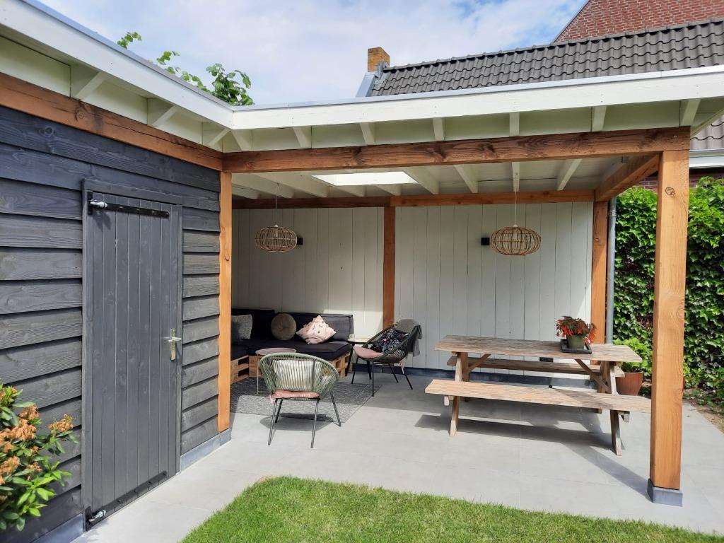 Douglas houten overkapping op maat - vakkundig gebouwd, Tuin en Terras, Overkappingen, Verzenden, Nieuw, Veranda