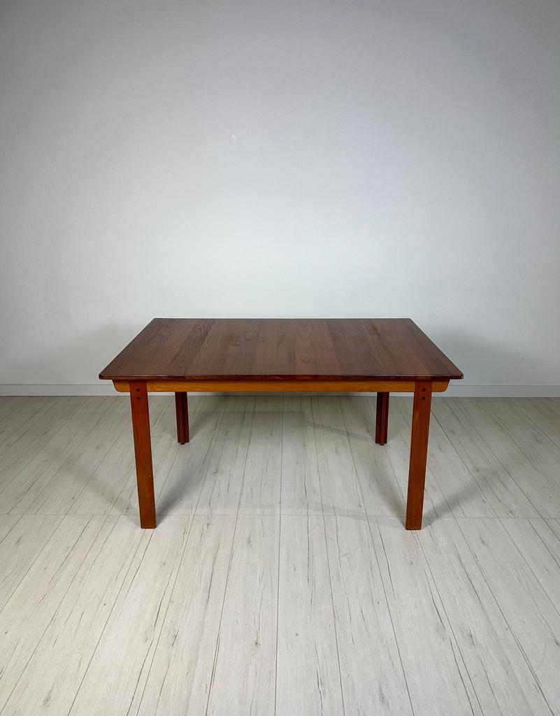 Vintage Nils Jonsson Hugo Troeds Teak Uitschuifbare Eettafel, Huis en Inrichting, Tafels | Eettafels, 50 tot 100 cm, Teakhout