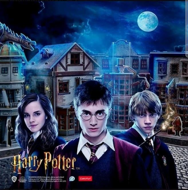 NIEUW Harry Potter Diagon Alley 3D puzzel, Wizarding World, Verzamelen, Harry Potter, Ophalen of Verzenden