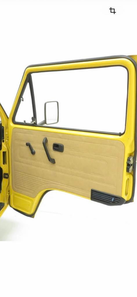 Gezocht: set beige deurpanelen VW T3, Ophalen of Verzenden, Gebruikt, Volkswagen