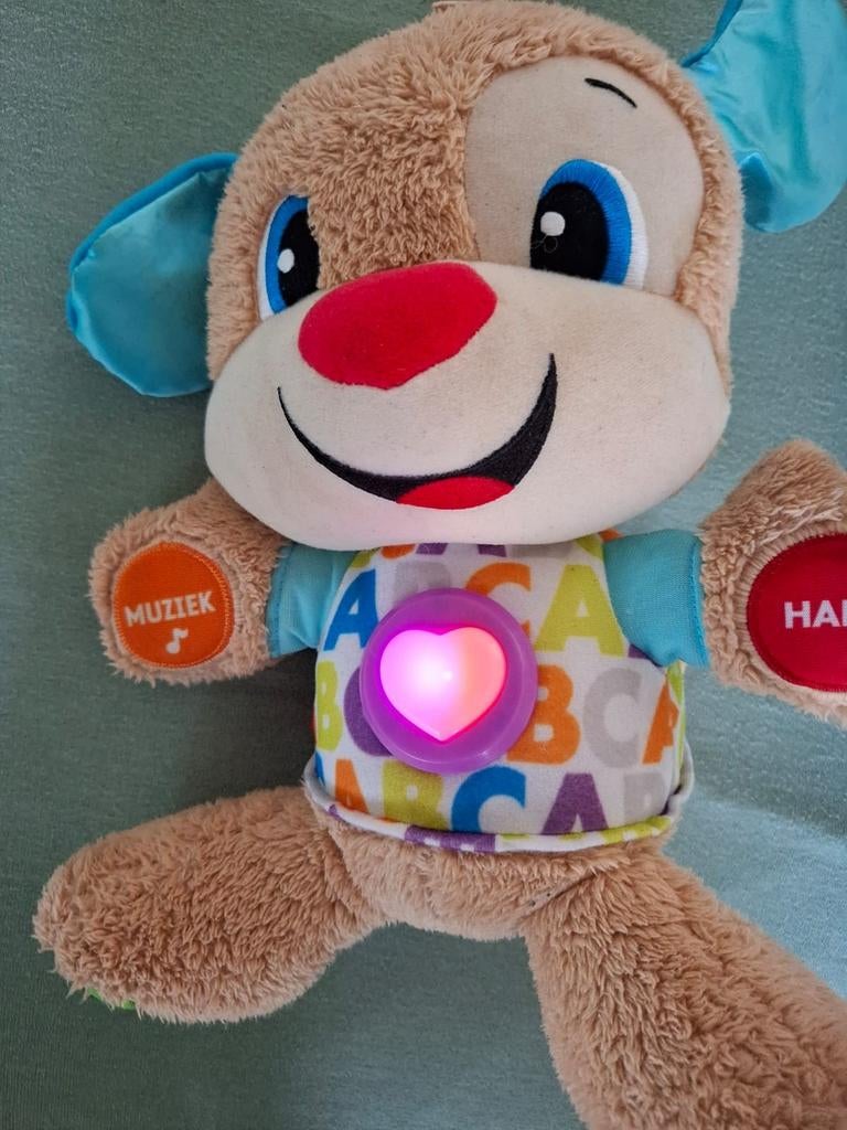 Fisher Price Interactieve Pluche Hond - Werkend, Ophalen of Verzenden, Gebruikt, Overige typen, Met licht