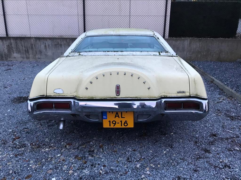 Lincoln Mark Mark 1972 Geel, Auto's, Oldtimers, Overige kleuren, Particulier, Sedan, Geïmporteerd