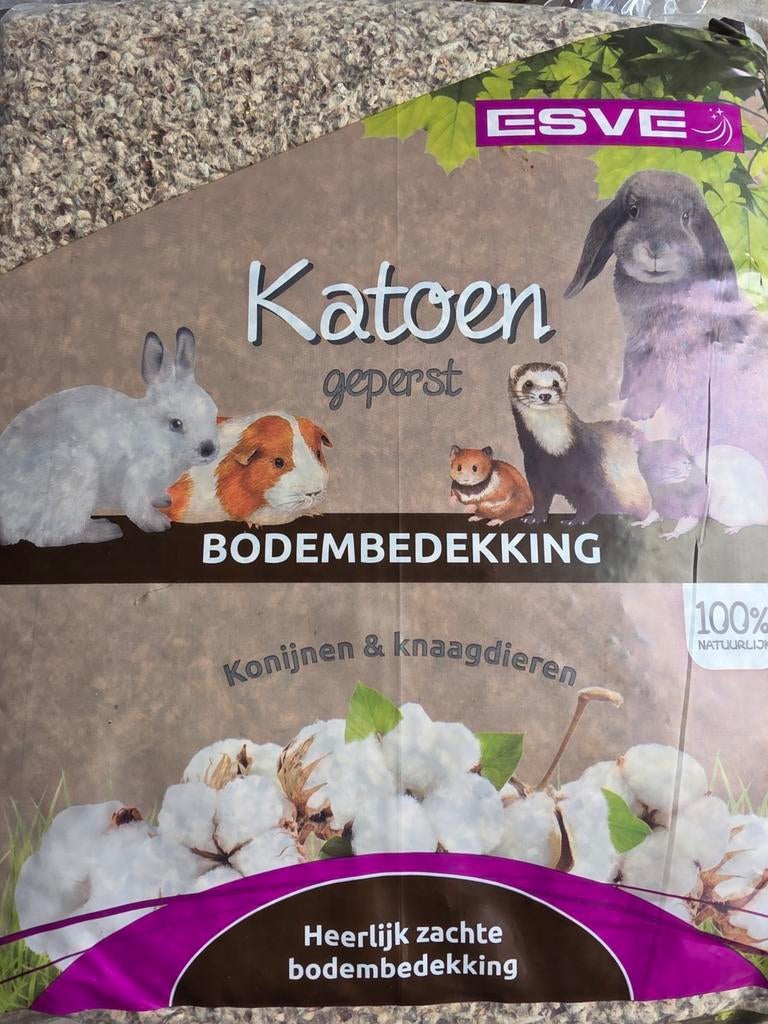 Bodembedekking geperst katoen, Ophalen