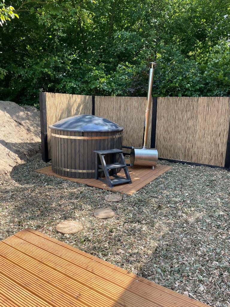 Actie! Uit voorraad Hottub 180cm compleet voor €2350 hot tub, Ophalen of Verzenden, Nieuw