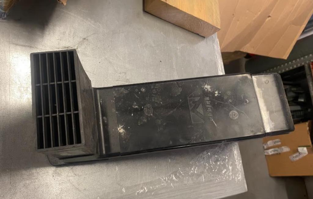 ubbink ventilatie rooster, vloerventilatiekoker, restpartij, Ophalen, Nieuw