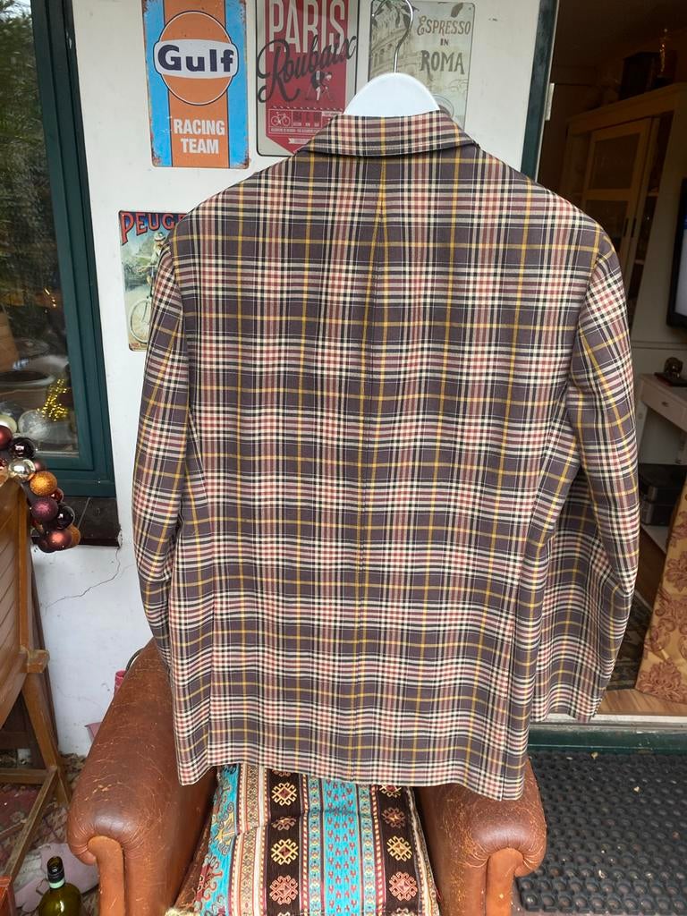 Etro Milano Heren Pak, Kleding | Heren, Kostuums en Colberts, Ophalen of Verzenden, Zo goed als nieuw, Maat 52/54 (L), Bruin