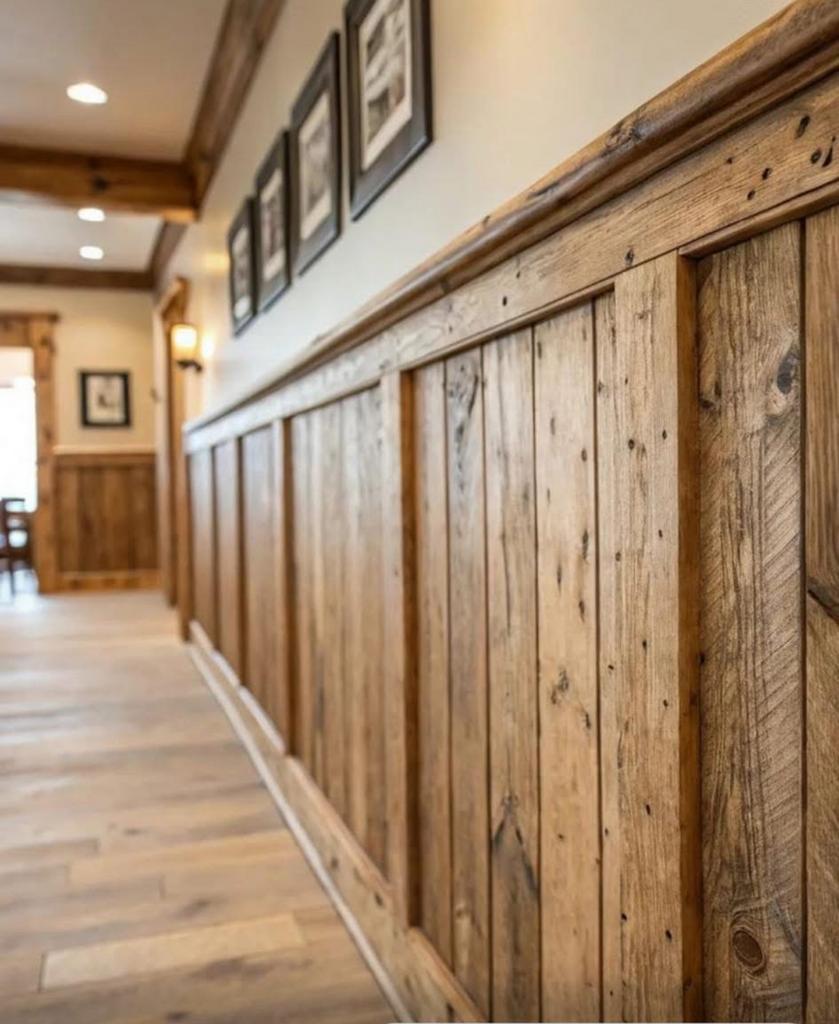 Gezocht: Houten planken lambrisering, Doe-het-zelf en Verbouw, Hout en Planken, Ophalen of Verzenden, Zo goed als nieuw