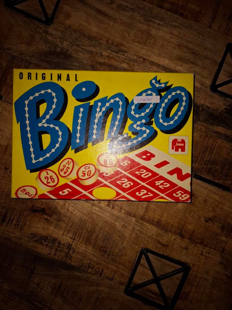 Originele Bingo Jumbo - Compleet!, Jumbo, Vijf spelers of meer, Ophalen of Verzenden, Zo goed als nieuw
