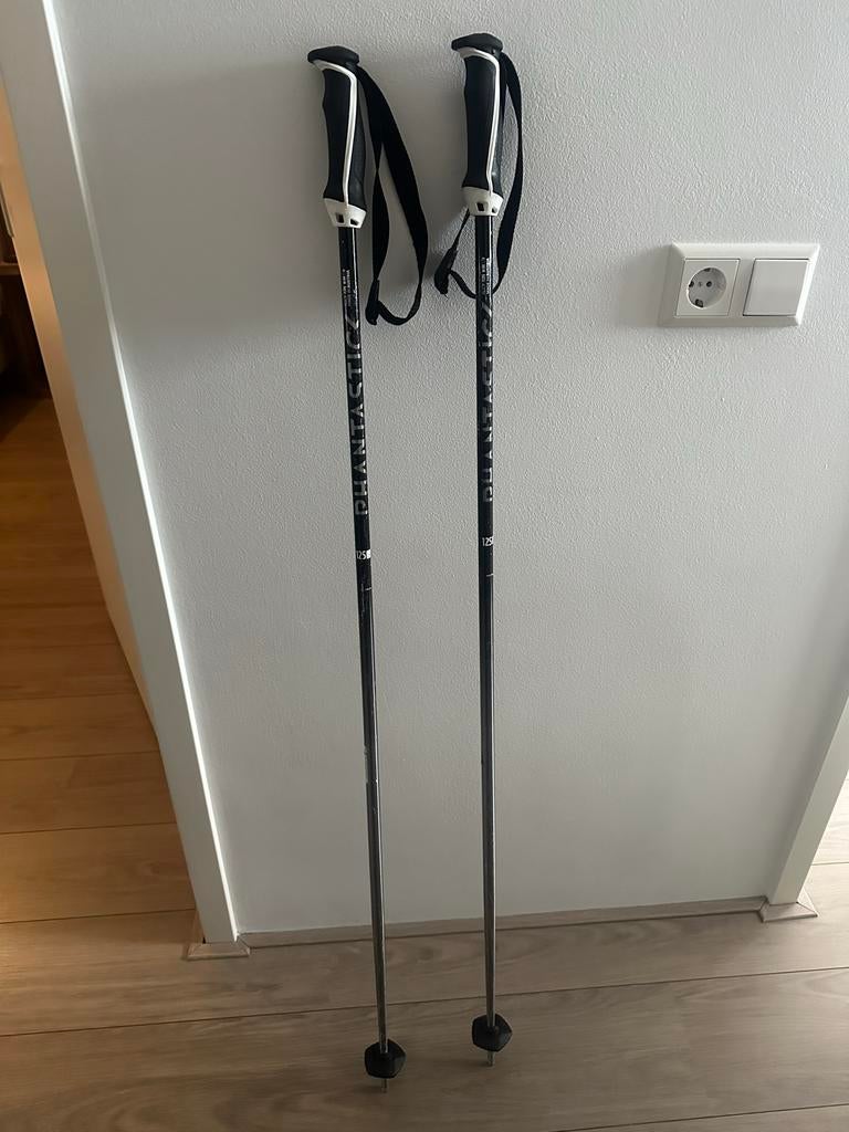 Skistokken - 125cm, Overige merken, Gebruikt, Stokken, 100 tot 140 cm