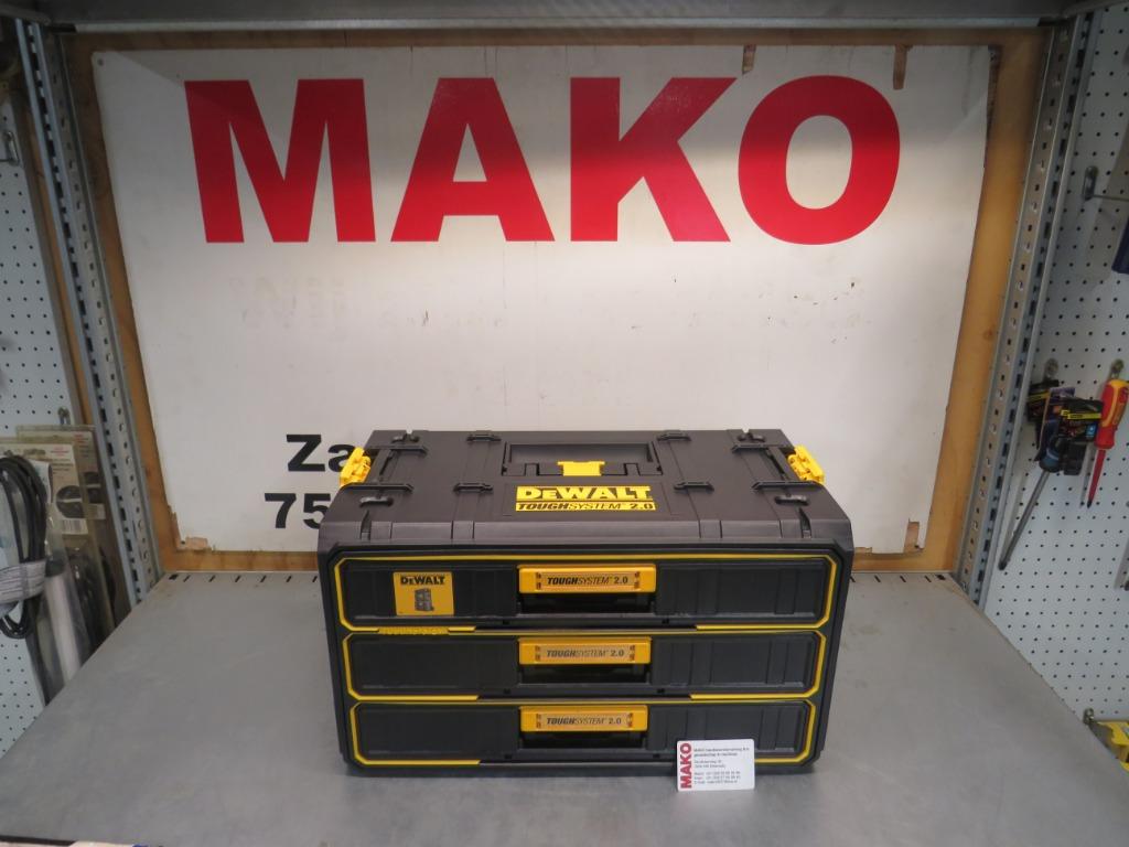 DeWalt ToughSystem 2.0 koffer met 3 lades - DWST08330-1, Doe-het-zelf en Verbouw, Ophalen of Verzenden, Nieuw