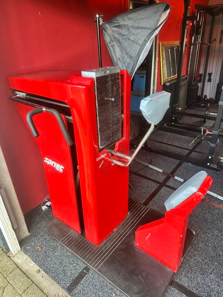 Row machine gym, Rug, Krachtstation, Ophalen of Verzenden, Zo goed als nieuw
