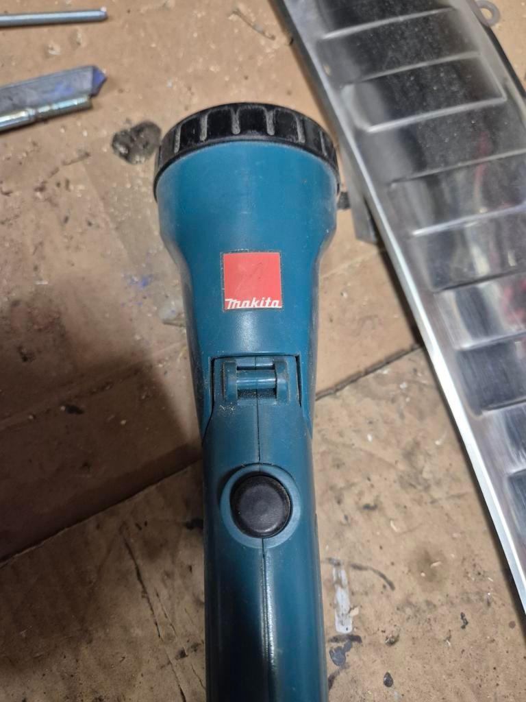 Makita Accu Boor en Lamp Set, Doe-het-zelf en Verbouw, Bouwverlichting, Ophalen of Verzenden, Gebruikt, Minder dan 50 watt, Lamp