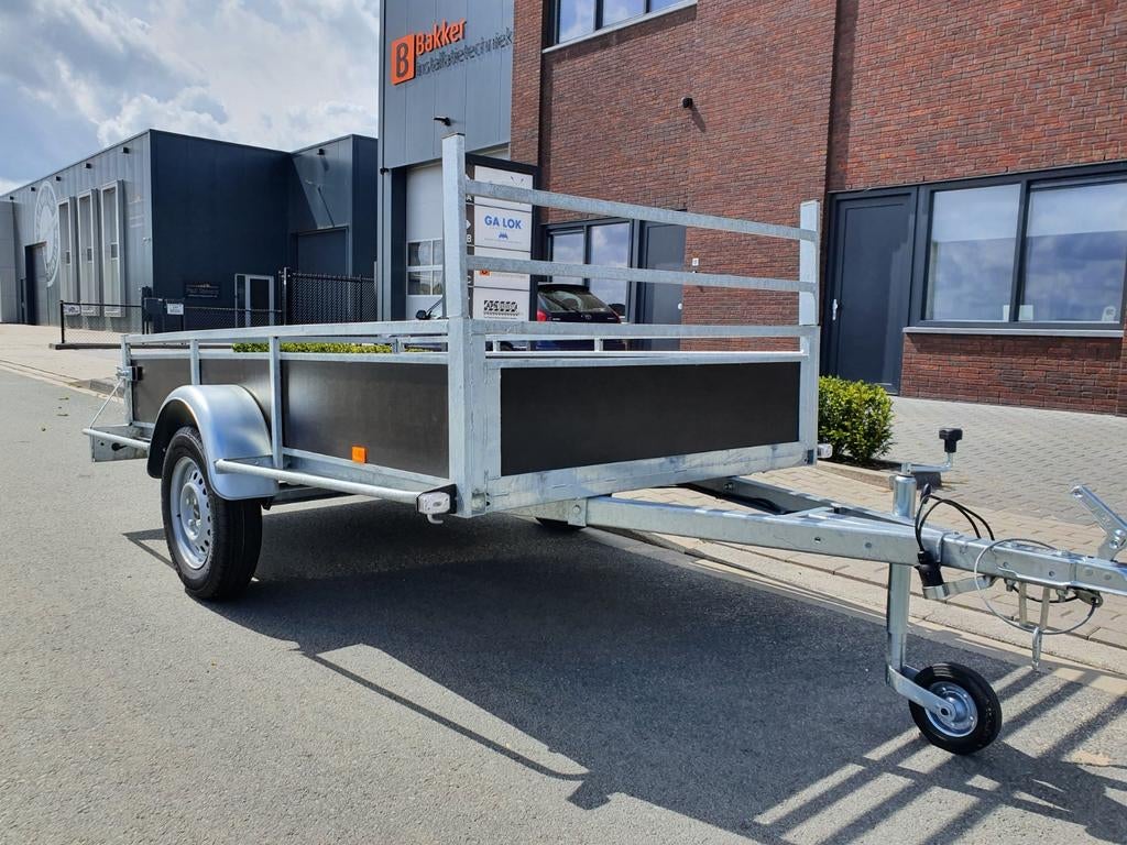enkelas 750kg Ongeremd  nieuw 256 x135 nu 899euro, Ophalen of Verzenden