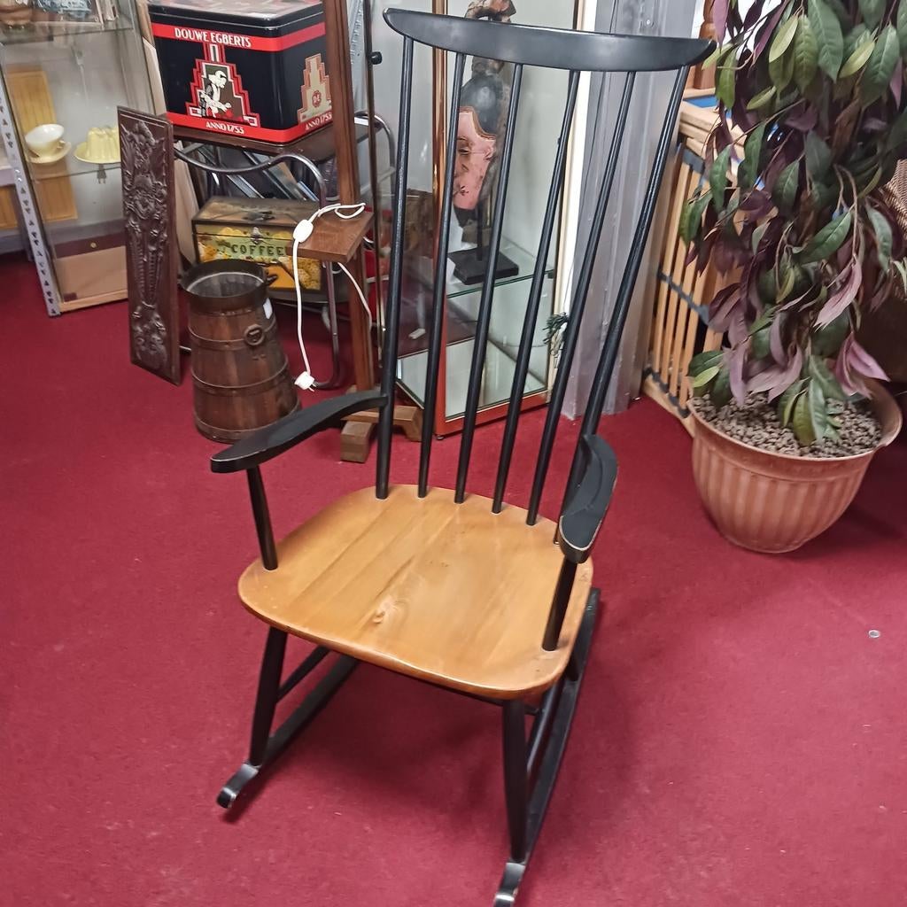 Ilmarii Tapioveere Schommelstoel - Vintage Stalen Design, Ophalen