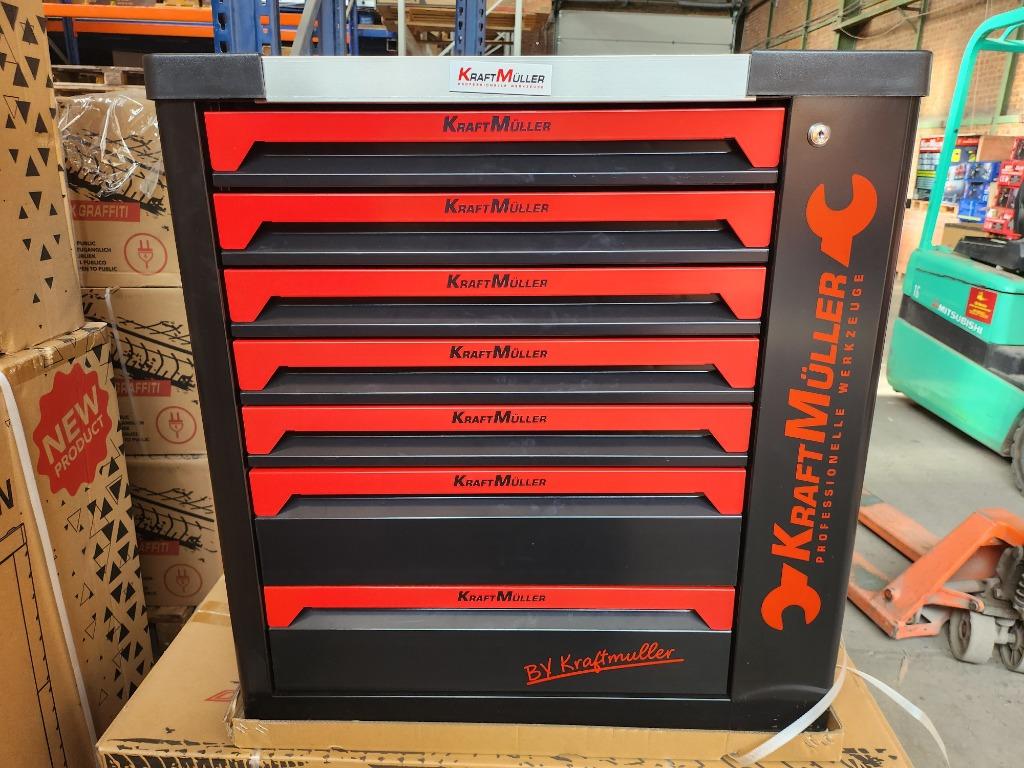 gereedschapswagen xxl pro army rood 7 laden  6 vol, Doe-het-zelf en Verbouw, Gereedschap | Handgereedschap, Nieuw, Ophalen of Verzenden
