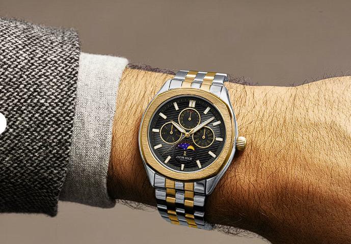 Jacob Zech horloge, Overige merken, Staal, Polshorloge, Ophalen of Verzenden