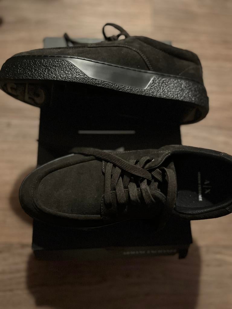 Armani schoenen heren nieuw maat 42, Ophalen of Verzenden, Zo goed als nieuw, Zwart