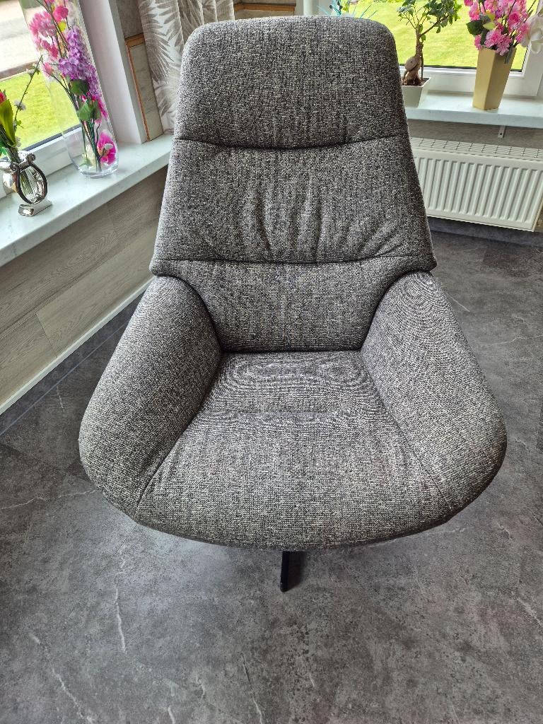 fauteuil, Huis en Inrichting, Ophalen, 75 tot 100 cm, Zo goed als nieuw, Stof