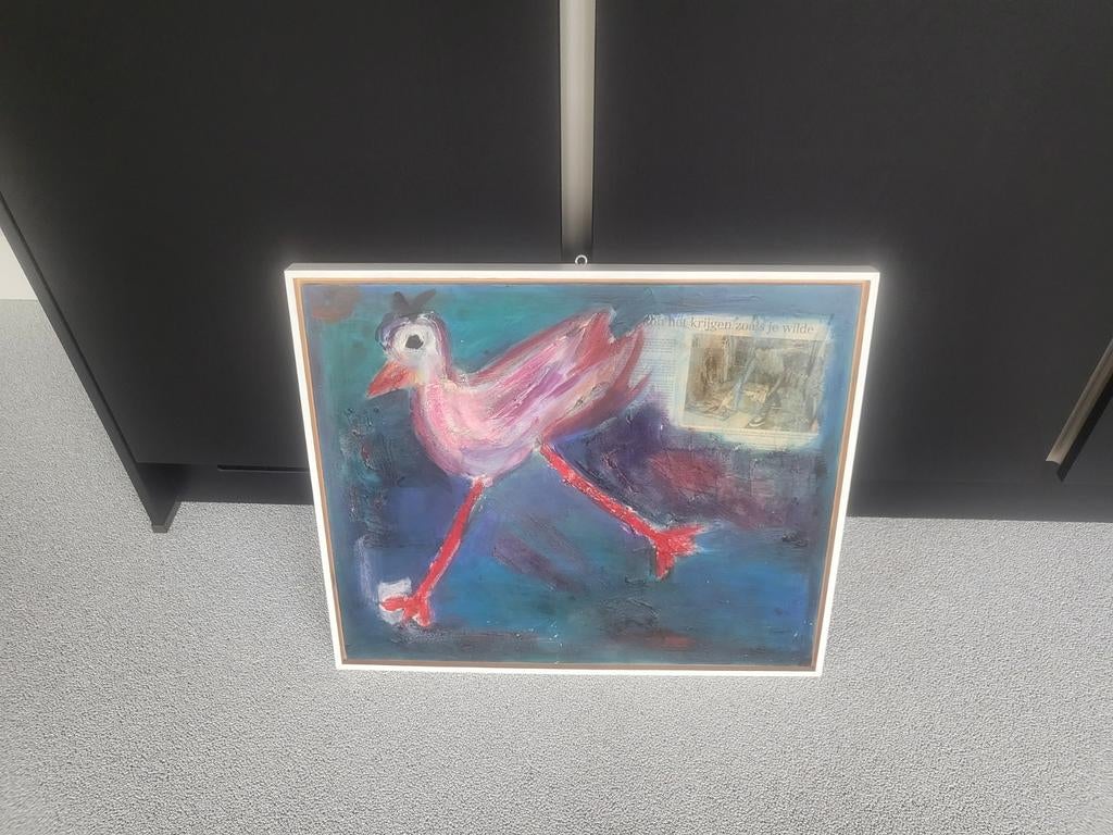 Herman Brood - Vroege Werk Vogel, Ophalen of Verzenden