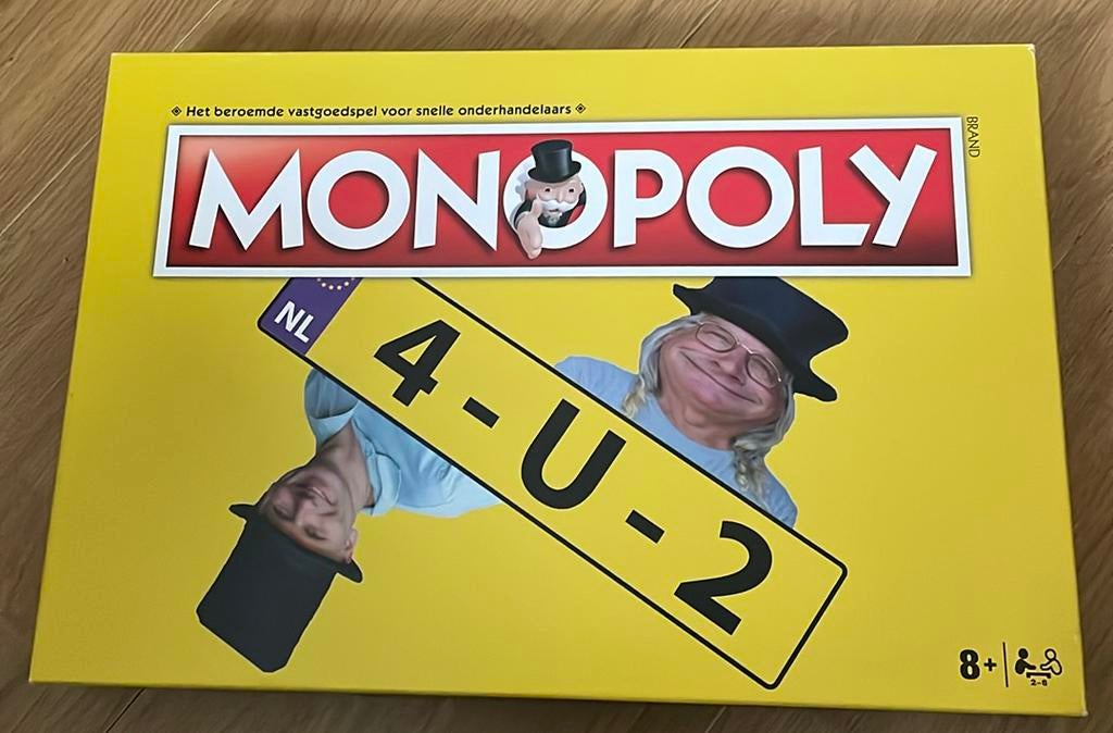Monopoly 4-U-2 bordspel nieuw, Verzenden, Nieuw