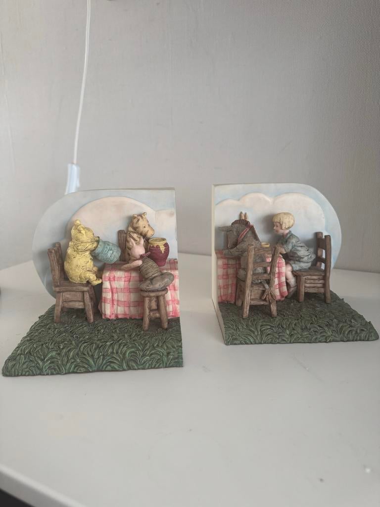 Boekensteunen Winnie de Pooh van Classic Pooh, Ophalen of Verzenden, Winnie de Poeh of vrienden, Zo goed als nieuw, Beeldje of Figuurtje