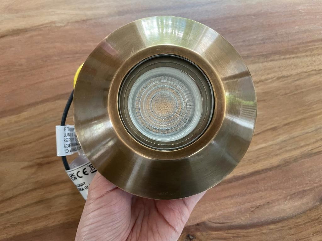 Nieuwe messing plafondspot van Pooky, Metaal of Aluminium, Nieuw, Ophalen of Verzenden, Modern