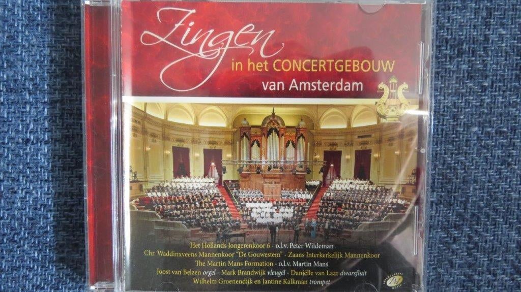 Cd: Zingen in het Concertgebouw Amsterdam, Martin Mans Forma, Ophalen of Verzenden, Zo goed als nieuw, Gospel