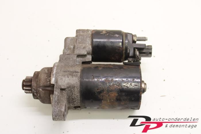 Startmotor van een Volkswagen Golf, Gebruikt, -, Volkswagen, -