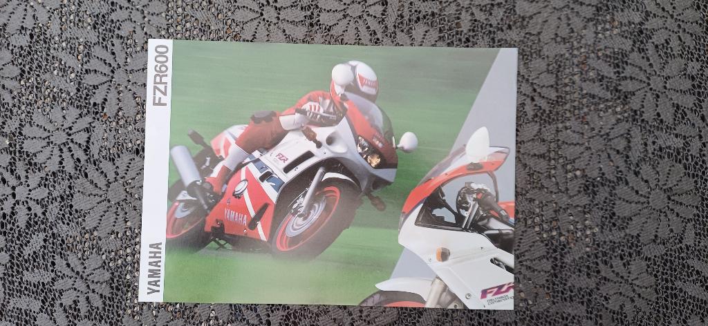 Originele folder Yamaha FZR 600 1993, Ophalen of Verzenden, Yamaha