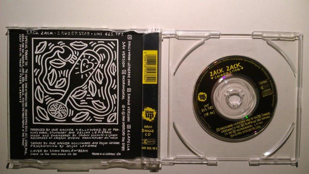 Zack Zack - Zauberstab, Maxi-single, Dance, Ophalen of Verzenden, Zo goed als nieuw