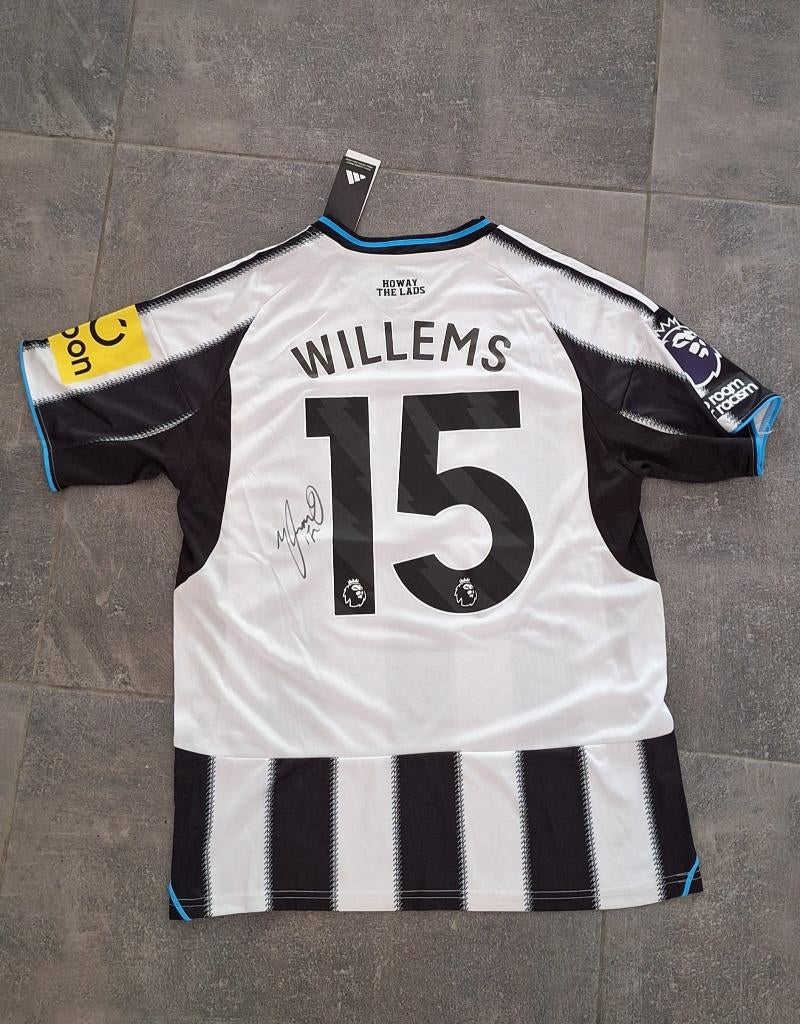 Shirt Newcastle United met handtekening; Jetro Willems, Ophalen of Verzenden, Nieuw, Buitenlandse clubs, Shirt