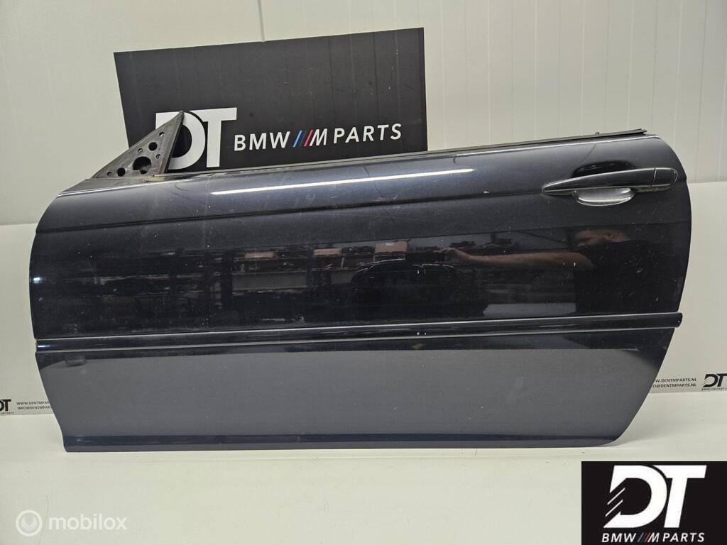 Deur links BMW 3-serie Coupé Cabrio E46 41517038091, Ophalen, Gebruikt, Deur, Voor