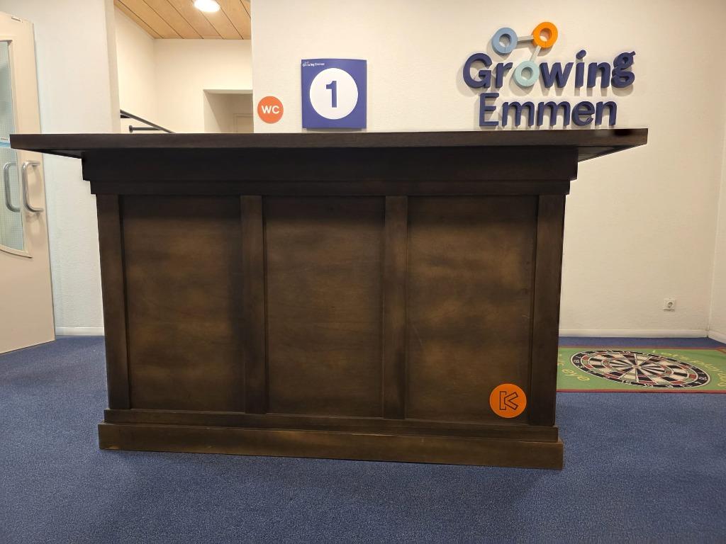 Klapbar / BAR / WANDMEUBEL / uniek, Ophalen, Gebruikt, Barinrichting