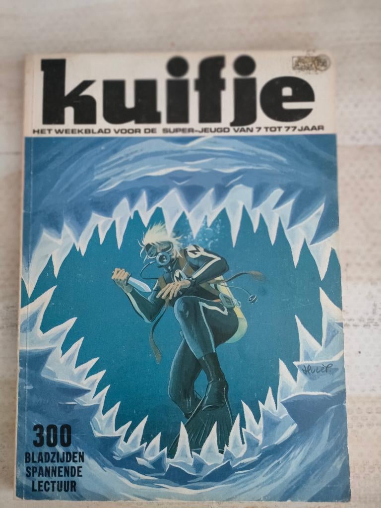 KUIFJE tijdschrift Kleine bundeling nr. 158, Eén stripboek, Ophalen of Verzenden, Gelezen