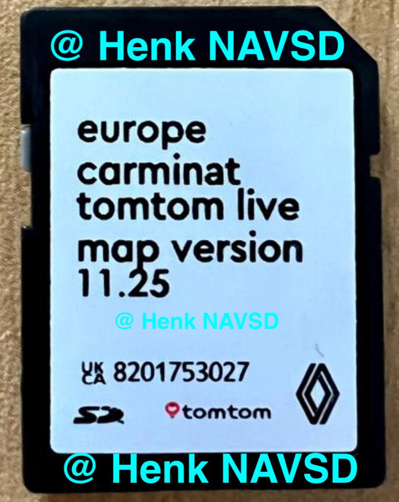 ✅ Renault Carminat live SD navigatie update Europa 2024-2025, Update, Heel Europa, Ophalen of Verzenden, Nieuw