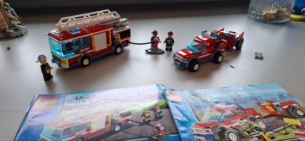 Lego City Brandweer Sets met Reserve Onderdelen, Ophalen of Verzenden, Zo goed als nieuw, Complete set, Lego