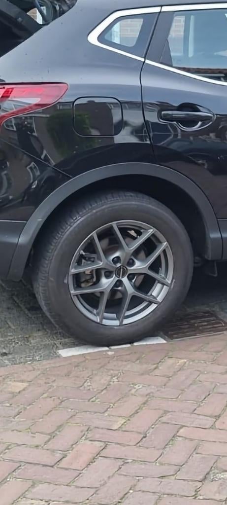 4 velgen+zomerbanden in goede staat., Ophalen of Verzenden, Zomerbanden
