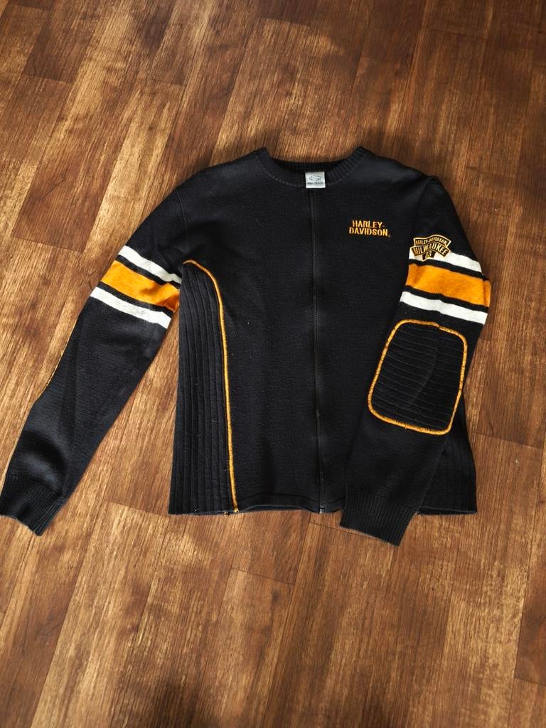 Origineel Harley Davidson Vest - Maat XL (valt klein), Zwart, Maat 56/58 (XL), Ophalen of Verzenden, Harley Davidson