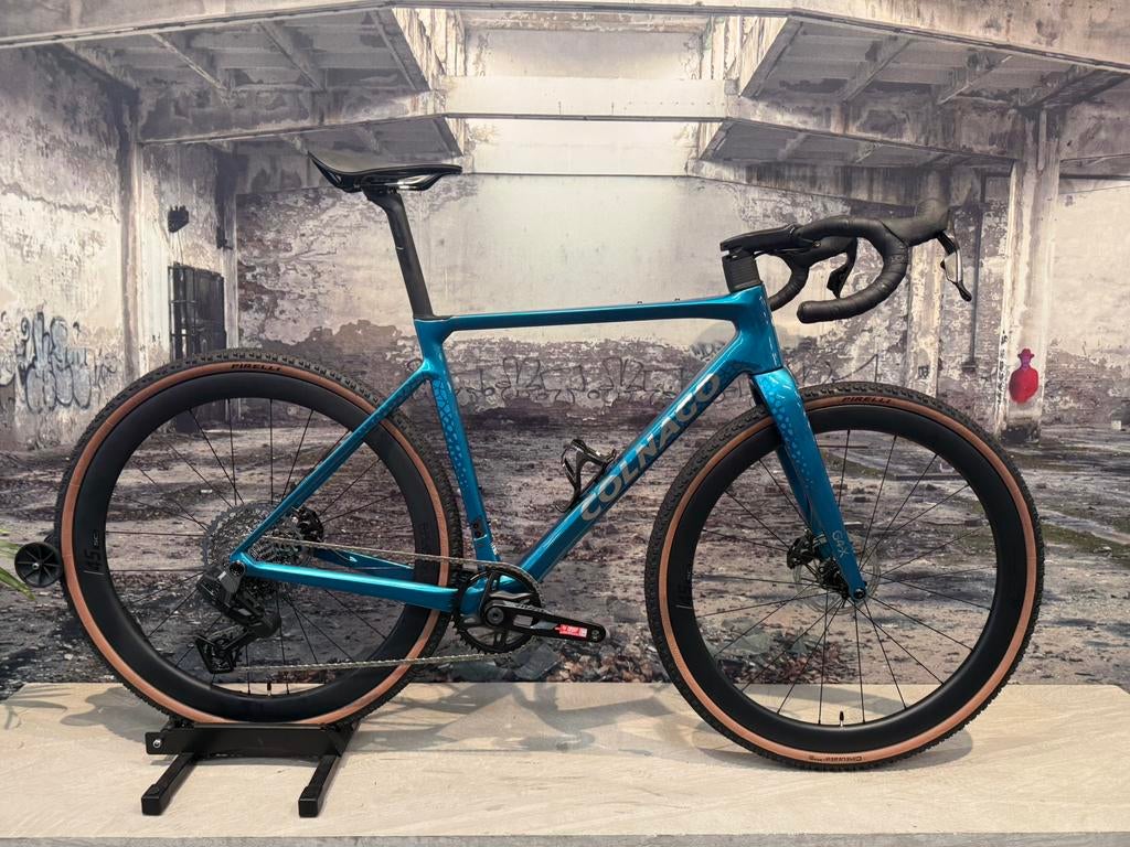 Colnago g4-x maat 52 valt als 56 sram rival vision