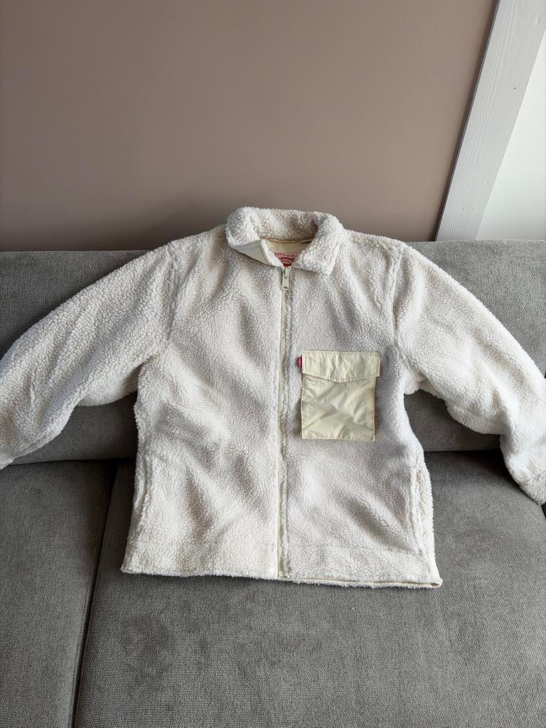 Levi's Heren Jas Maat L - Nooit Gedragen!, Verzenden, Nieuw, Maat 52/54 (L), Wit