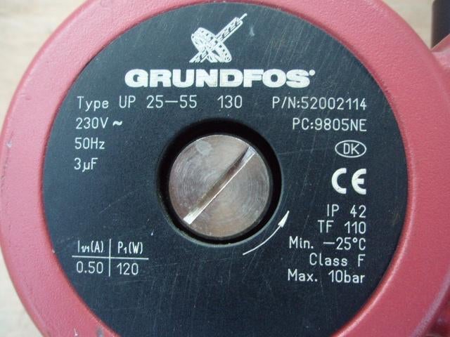 Grundfos  cv pompen diverse modellen en types, Gebruikt, Radiator, Minder dan 60 cm, Ophalen of Verzenden